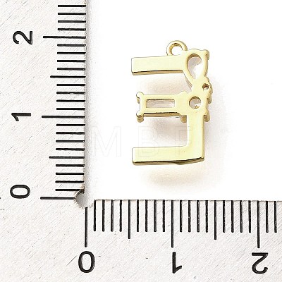Brass Micro Pave Cubic Zirconia Pendants LS-KK-M310-01G-05-1