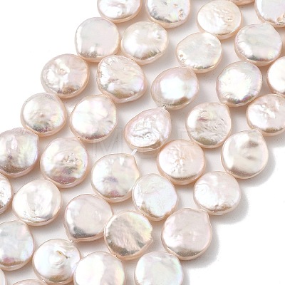 Natural Baroque Keshi Pearl Beads Strands PEAR-P064-18A-03A-1