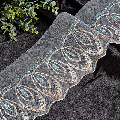 9.3~9.5Yards Embroidery Polyester Ribbon OCOR-AR0001-29-1