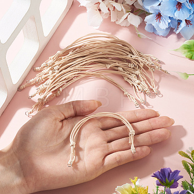 20Pcs Waxed Polyester Cord Bracelet Making AJEW-TAC00098-1