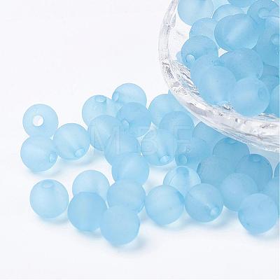 Transparent Acrylic Beads PL705-C40-1