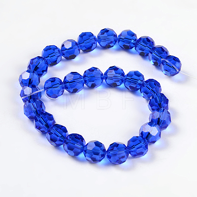 Imitation Austrian Crystal Bead Strands G-M181-12mm-13A-1