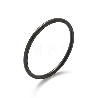 304 Stainless Steel Plain Band Rings STAS-I160-F03-EB-1