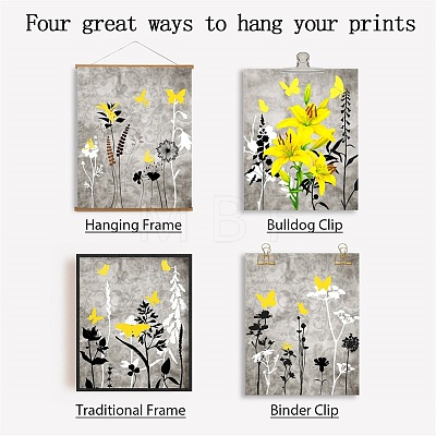 Chemical Fiber Oil Canvas Hanging Painting AJEW-WH0173-146-1