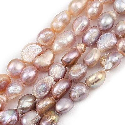 Natural Cultured Freshwater Pearl Beads Strands PEAR-P064-20I-01C-1