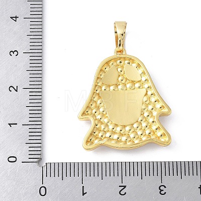 Brass Enamel Pendants KK-K399-05G-1