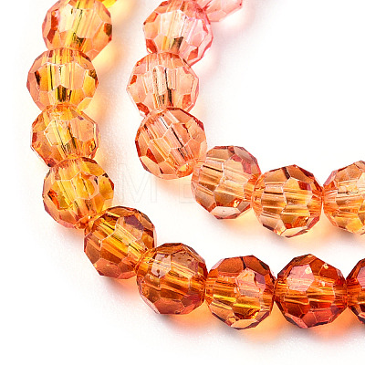 Transparent Glass Beads Strands LS-GLAA-E036-07K-1