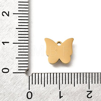 304 Stainless Steel Butterfly Charms STAS-Q348-26G-01-1