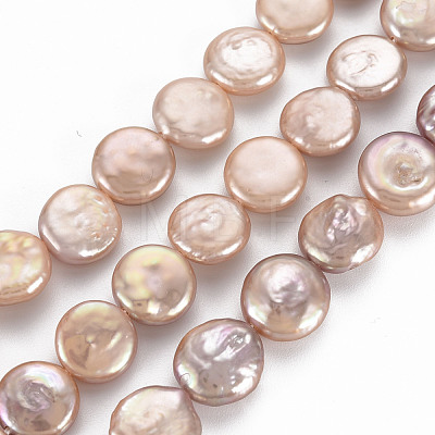 Natural Keshi Pearl Beads Strands PEAR-S018-02B-1