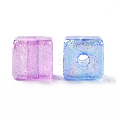 Transparent Acrylic Beads ACRP-F002-04-1