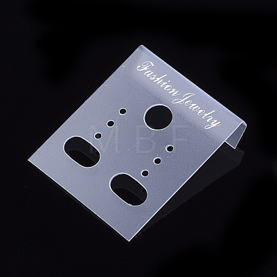 Plastic Earring Display Card X-EDIS-Q043-01-1