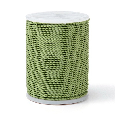 Round Waxed Polyester Cord YC-G006-01-1.0mm-29-1