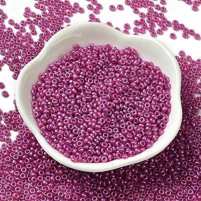 Baking Paint Glass Seed Beads SEED-P006-03A-07-1