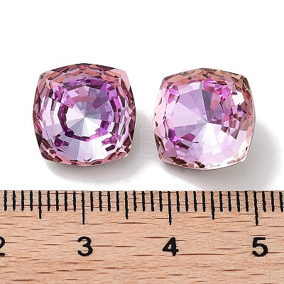 Glass Rhinestone Cabochons RGLA-G020-03A-D123-1