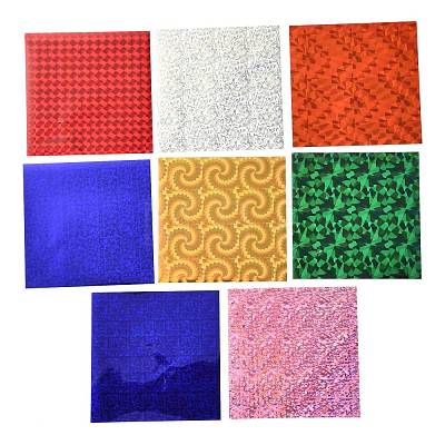 Rectangle Spot Color Stickers DIY-A009-12A-1