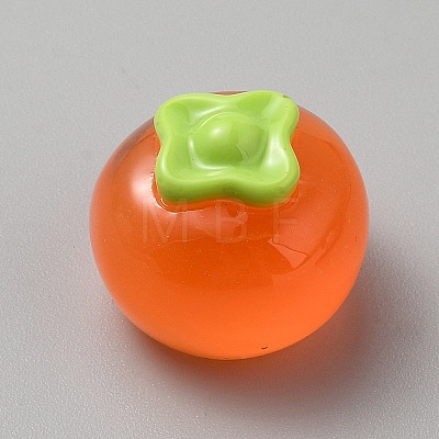 Fruit Transparent Resin Cabochons CRES-CJC0009-13B-1