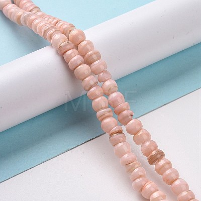 Natural Cultured Freshwater Shell Beads Strands SHEL-F002-01-1