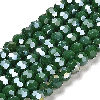 Opaque Glass Beads Stands EGLA-A035-P6mm-B06-1