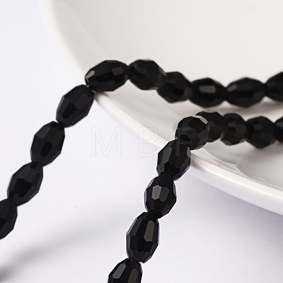 Glass Beads Strands GC891Y-3-1