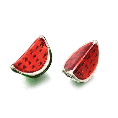 Alloy Enamel European Beads MPDL-F020-01P-1