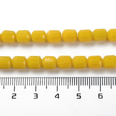 Opaque Glass Beads Strands GLAA-G112-03P-1