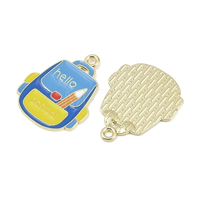 Alloy Enamel Pendants ENAM-L055-01E-02-1