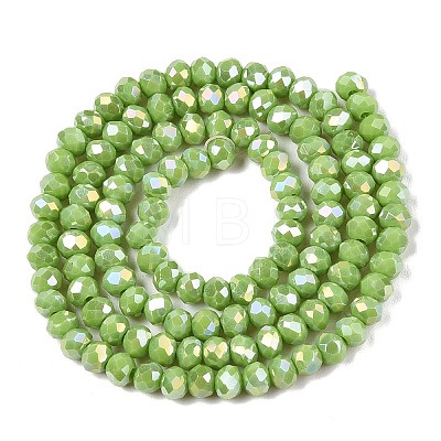 Electroplate Glass Beads Strands LS-EGLA-A044-P3mm-B30-1