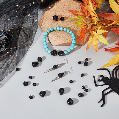 DIY Halloween Skull Bracelet Making Kits DIY-SC0020-14A-1