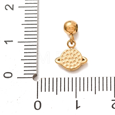 304 Stainless Steel Micro Pave Clear Cubic Zirconia Pendants CU-CBAB6EC-15G-01-1