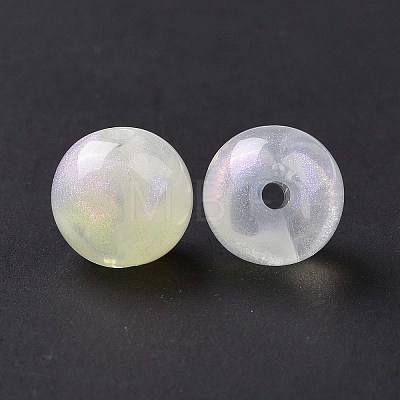 Opaque Acrylic Beads OACR-E014-19B-01-1