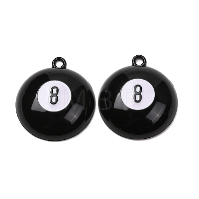 Baking Paint Alloy Pendants AL-CBAFE77-02A-07-1