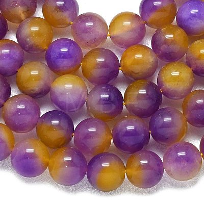 Natural Malaysia Jade Beads Strands G-B165-C04-14mm-1