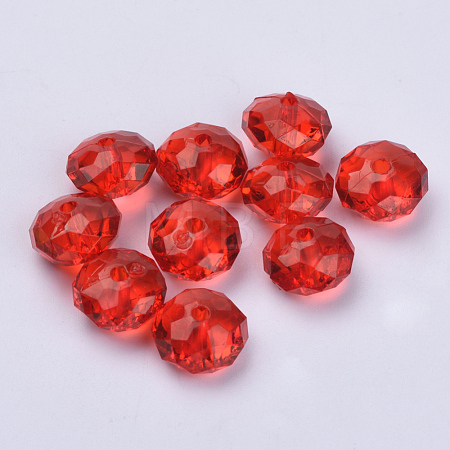 Transparent Acrylic Beads TACR-Q258-14mm-V12-1