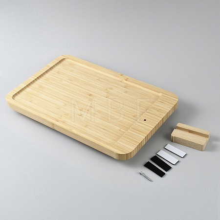 Bamboo Clip On Safa Table AJEW-WH0596-920-1