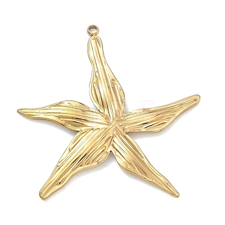 304 Stainless Steel Pendants STAS-F342-05A-G-1