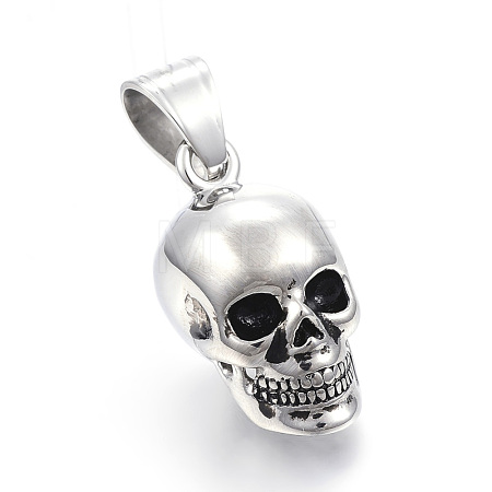 316 Surgical Stainless Steel Pendants STAS-G126-21AS-1