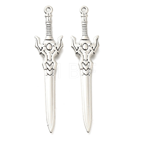 Tibetan Style Alloy Big Pendants FIND-G078-32A-AS-1