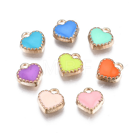 Alloy Enamel Charms ENAM-Q033-51-1