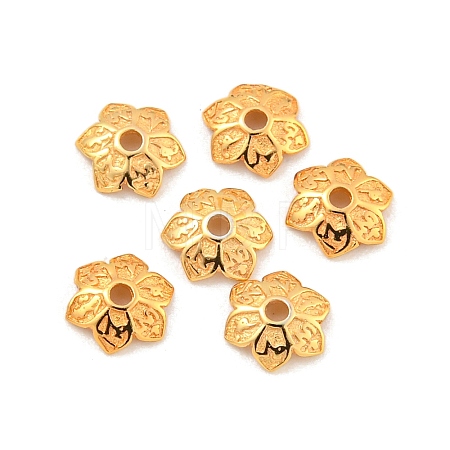 925 Sterling Silver Bead Caps STER-U002-06A-G-1