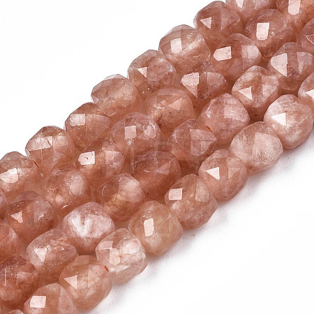 Natural Quartz Beads Strands G-S359-376M-1