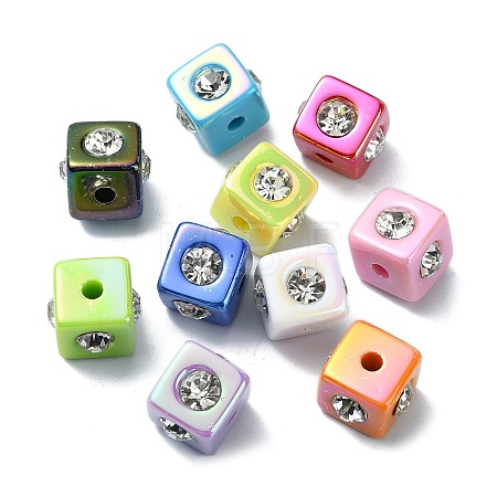Opaque Acrylic Beads OACR-E033-36-1