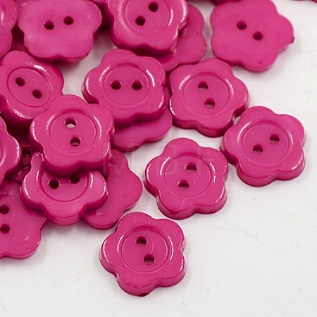 Acrylic Sewing Buttons for Costume Design BUTT-E074-C-08-1