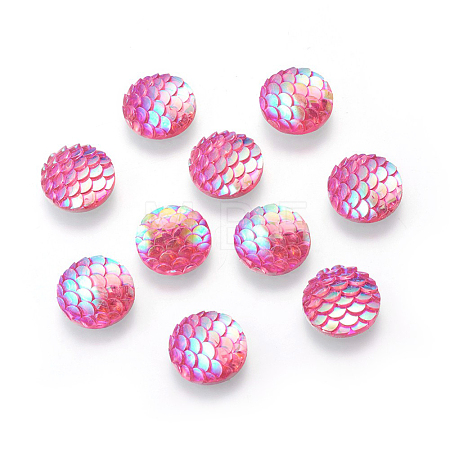 Resin Cabochons X-CRES-Q191-HA023-6-1