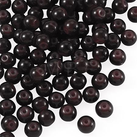 1 Strand Imitation Jade Glass Beads Strands DGLA-TAD0001-03K-1