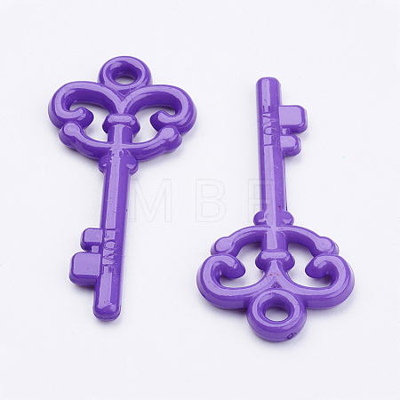 Colorful Acrylic Big Pendants SACR-S066-3-1