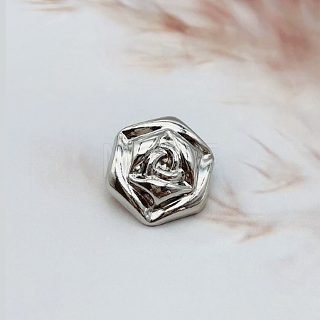Alloy Shank Buttons PW-WG1404D-03-1