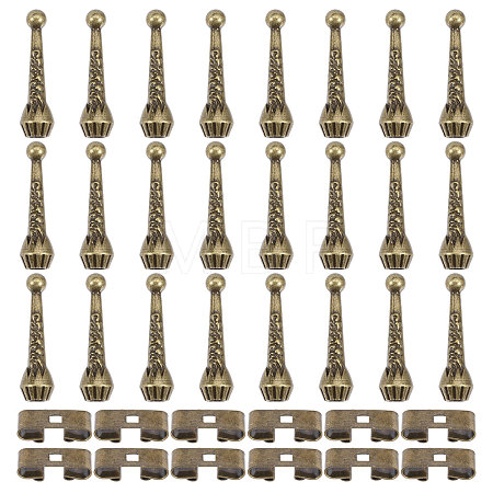 DIY Iron Bolo Tie Making Finding Kit FIND-CA0008-98-1