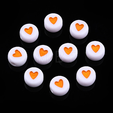 Opaque Acrylic Beads LS-MACR-N008-57G-1