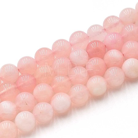 Natural Quartz Beads Strands G-N355-8mm-56-1