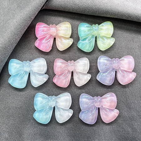 Transparent Resin Cabochons RESI-F056-02-1